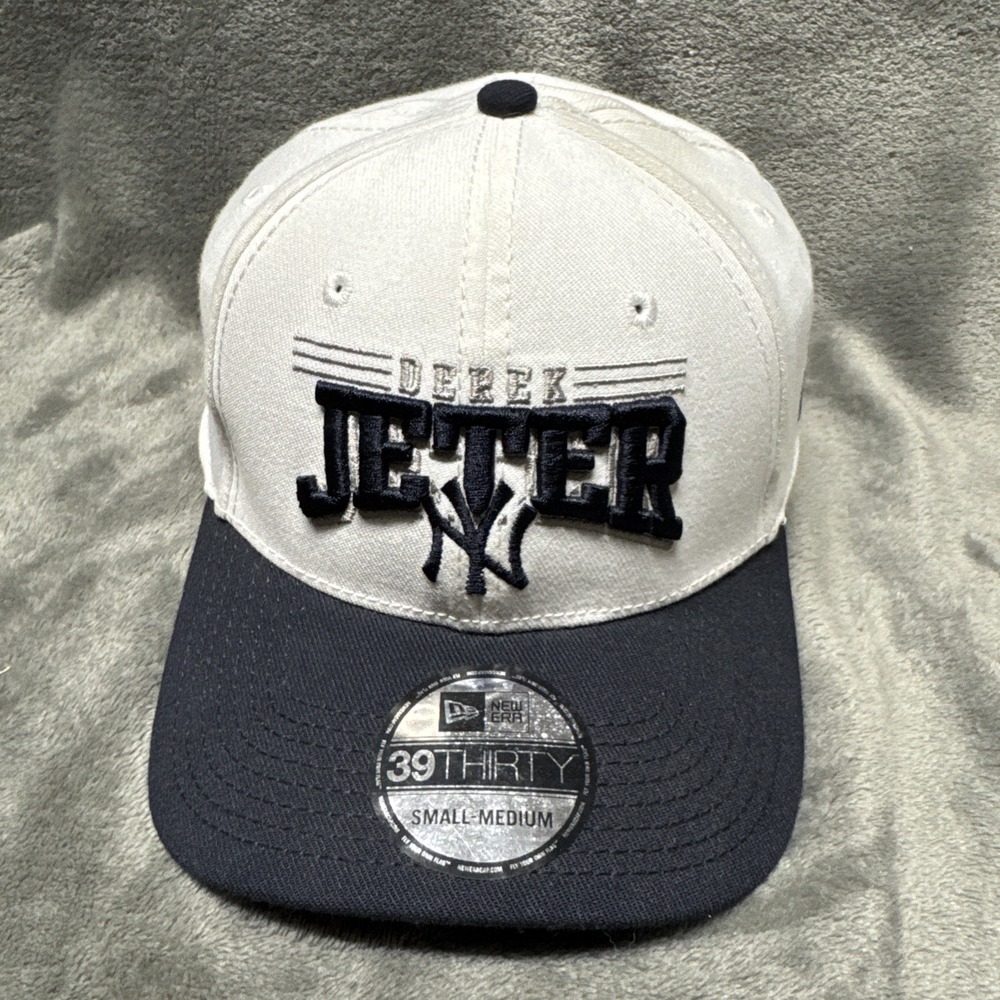 Derek Jeter NY Yankees New Era 39 Thirty Baseball Cap Hat Small-Medium MLB
